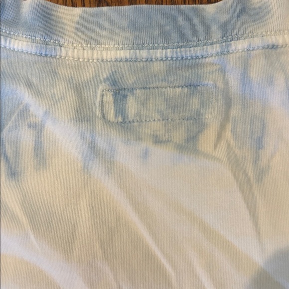 Vintage Guess Blue and White Logo T-Shirt  Medium - Picture 5 of 6